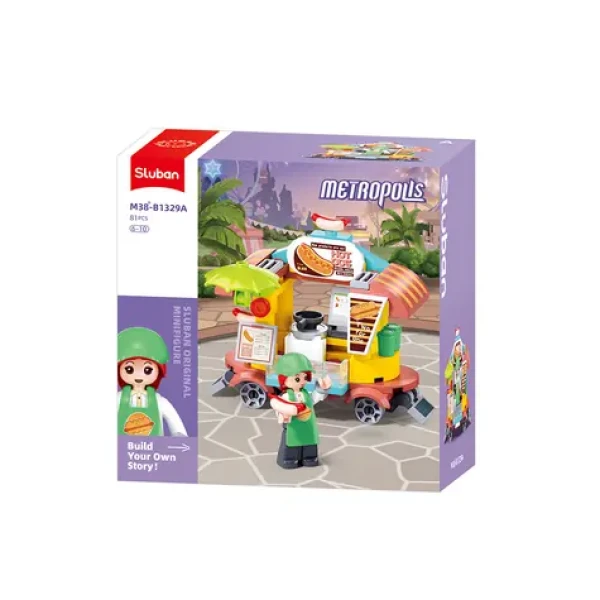 Sluban Metropolis M38-B1329A Hot dog vozidlo