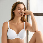 Selma podprsenka s kosticí se bílá RosaFaia model 10628151 - Rosa Faia Barva: 006 white, Velikost: 75D