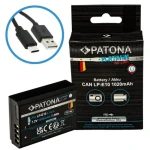 Patona Platinum batéria pre foto Canon LP-E10 / 1020mAh / Li- ION / USB-C nabíjanie (PT1404)
