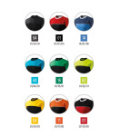 Tričko Colormix unisex červené XL