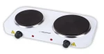 Esperanza EKH014W biela / Elektrický varič / 2 platne / 2500 W / 5 teplotných stupňov (EKH014W)