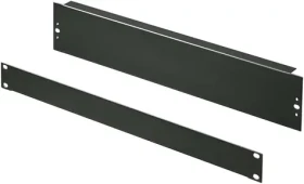 Rittal DK 7151.005 čierna / Slepý panel / 1U / 2 ks (7151005)