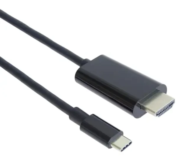 PremiumCord adaptér USB-C - HDMI čierna / Adaptér / 2 m / 4K 60Hz (ku31hdmi17)