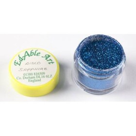 Tŕpyt dekoračný disco Sapphire - Edable Art