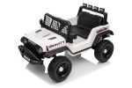 Mamido Mamido Elektrické autíčko Speed Offroad biele | 4x45W | EVA kolesá | 12V 7Ah | EKO koža