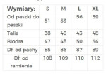 Červené dámske teplákové nohavice s výstrihom na chrbte model 6321770 XL