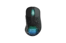 XTRFY M4 Wireless RGB čierna / bezdrôtová herná myš / optická / 19000 DPI / 6 tlačidiel / 2.4 GHz (M4W-RGB-BLACK)