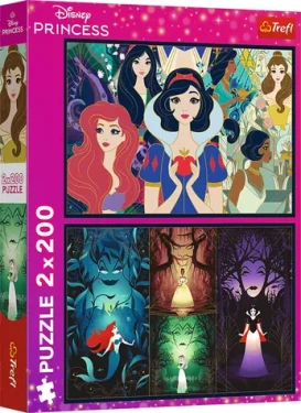 Trefl - Puzzle - Disney princeznej: Začarované krásky