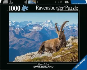 Ravensburger Puzzle: Kamzík v údolí Toggenburg /1000 dielikov/ od 14 rokov