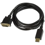 StarTech pasívny káblový adaptér DisplayPort M na DVI-D M / 1920x1200 / 2m (DP2DVI2MM6)