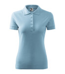 Dámske tričko Pique Polo sky blue XL