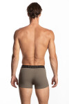 PÁNSKE ŠORTKY M-1058SZG 2-PACK GREY-KHAKI XXL