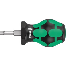 Wera 367 TORX® Stubby skrutkovač Torx Veľkosť skrutkovača T 27 Dĺžka drieku: 25 mm; 05008860001