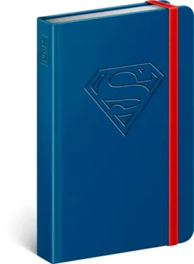 Presco Group Notes Superman - Logo / linajkový / 11 × 16 cm (A-5149)