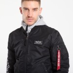 Bunda Alpha Industries MA-1 D-Tec SE Black / Grey XL