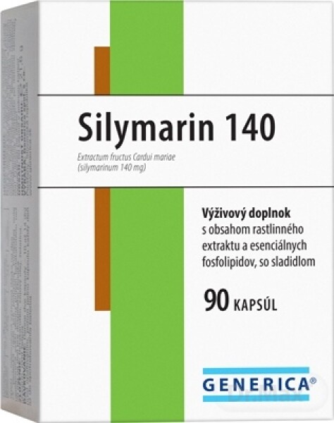 GENERICA Silymarin 140 90 kapsúl