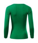 Fit-T LS tričko stredne zelené M