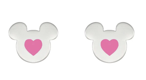 Disney Nežné oceľové náušnice Mickey Mouse E600200NKL.TP