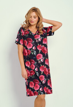 Košeľa Taro Claire 3346 w/r M-XL W25 women tmavě modré květiny M