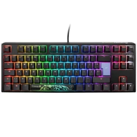 Ducky One 3 Classic TKL Cherry MX-Black čierna / herná klávesnica / podsvietená / mechanická / drôtová USB-C / DE (DKON2187ST-ADEPDCLAWSC1)