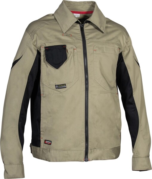 Bunda Cofra WORKMAN Farba: Khaki, Veľkosť: 50 (CAWORKMAN_00_50)