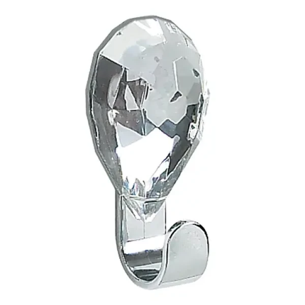 Spirella JEWEL samolepiaci háčik číry diamant / plast / 30 x 65 mm (7610583106728)