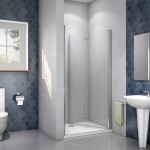 H K - Sprchové dvere SOLO B8 76, zalamovacie 75-77 x 185 cm SE-SOLOB876SET