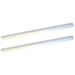 Paulmann Inline LED svietidlo zápustné s PIR senzorom 4 W teplá biela chróm (matný); 98613