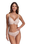 Dámska podprsenka Yasemin 2104 Yasemin Beige Bra - AVA 60G béžová