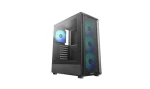 DEEPCOOL CC550 4F čierna / PC skriňa / Midi Tower / Temperované sklo / USB-C (R-CC550BKANA4-G)