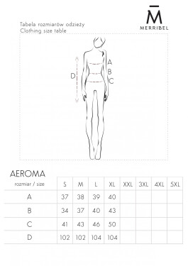 Aeroma Čierne šaty Merribel