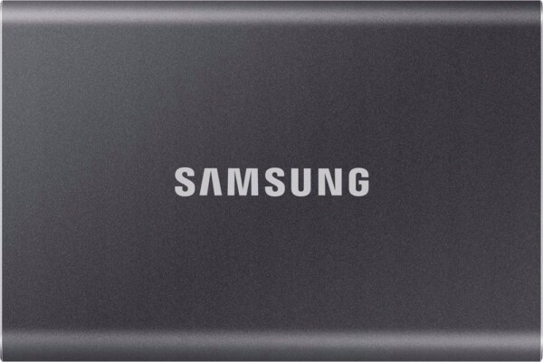 Samsung Išorinis kietasis diskas SSD|SAMSUNG|T7|1TB|USB 3.2|Rašymo greitis 1000 MBytes/sec|Skaitymo greitis 1050 MBytes/sec|MU-PC1T0T/WW