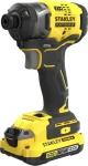 Stanley FMCF820D2K / Aku rázový uťahovák / 18V / 190 Nm / 2x 2.0 Ah (SFMCF820D2K-QW)