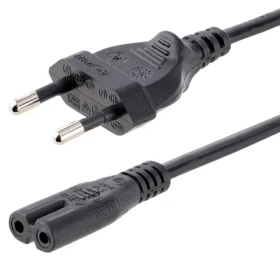 StarTech napájací kábel EU - C7 3 m čierna / Napájací kábel / CEE7/16 - C7 / 250 V / 2,5 A (752E-3M-POWER-LEAD)