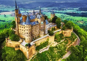 Trefl - Puzzle - Premium PLUS Photo Odyssey: Hrad Hohenzollern. Nemecko