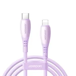 Joyroom S-A59 Vibrant Series Nabíjací kábel USB-C (M) - Lightning (M) 30W 1.2m fialová (6956116764876)