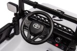 Mamido Elektrické autíčko Toyota FJ biela 4x4