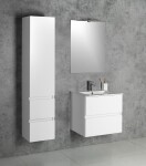 SAPHO - SLIM keramické umývadlo 76x46,5cm, biela 1601-75