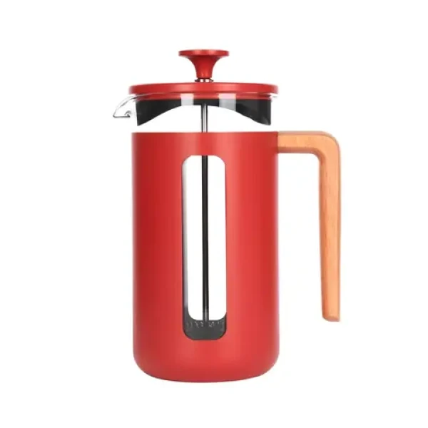 La Cafetiere Pisa červená / French press / 1 l / 8 šálok
