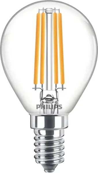 Philips CorePro LEDLuster P45 E14 / LED žiarovka / 6,5 W / 806 lm / 2700K / číra (SKL000379731)