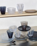 Iittala Sklenený tanier Kastehelmi Ø 24,8 cm – Clear