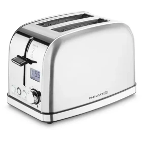Philco PHTA 4010 strieborná / Hriankovač / 2 hrianky / 950 W (8590669297993)