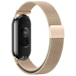 Beline Magnetic Mi Band 10/9/8 ružové zlato / Opasok / nerezová oceľ / magnetický
