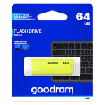 Goodram UME2 64GB žltá / Flash disk / USB 2.0 / čítanie: 20MBs / zápis: 5MBs / dopredaj (UME2-0640Y0R11)