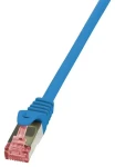 LogiLink Cat6 modrá / Patch kabel / S/FTP / RJ-45 / 0,5 m (CQ2026S)