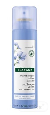 KLORANE Suchý šampón s bio ľanom pre objem 150 ml