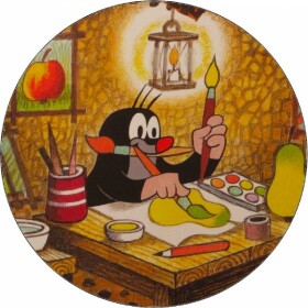 Jedlý papier krtek maliarom 19,5 cm - Pictu Hap - Pictu Hap