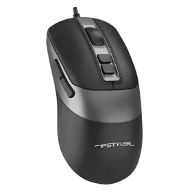 A4Tech FStyler FM50 PLUS čierna / Drôtová kancelárska myš / USB (FM50PLUS-BK)