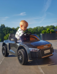 Mamido Mamido Detské elektrické autíčko Audi R8 Spyder čierne