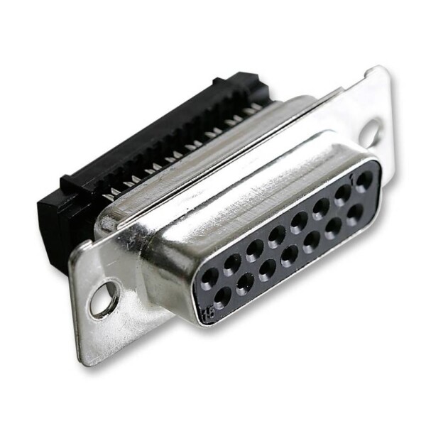 MH Connectors MH10576 D-SUB zásuvková lišta 180 ° Pólov: 15 IDC 1 ks; MH10576